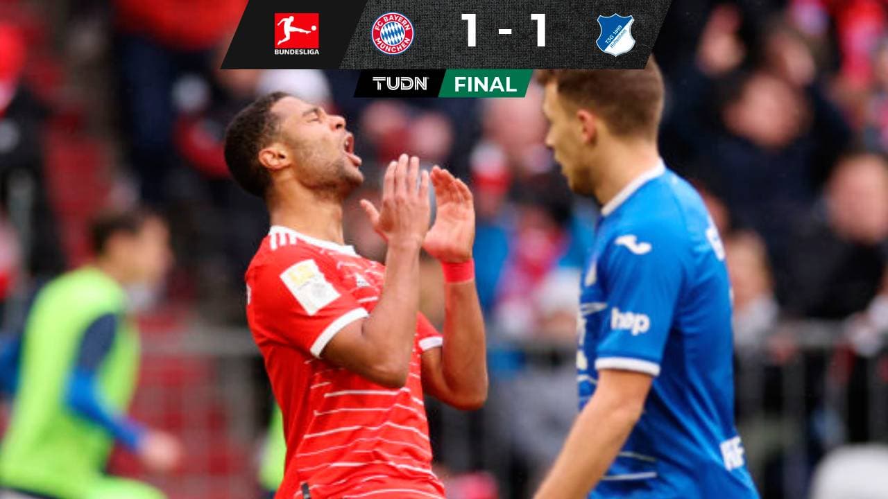 Bayern empató con Hoffenheim antes de la vuelta ante Manchester City en Champions 