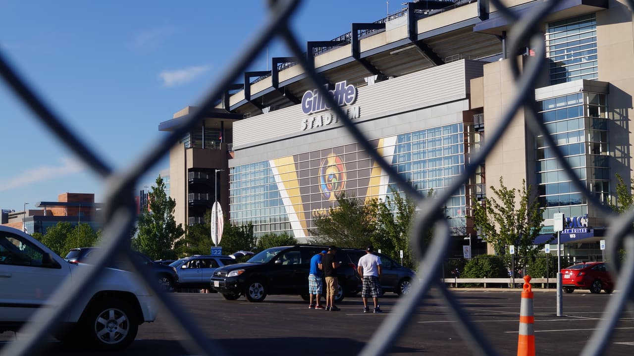 Foxborough destató su alegría en el duelo entre Argentina y Venezuela por los cuartos de final de la Copa América Centenario.