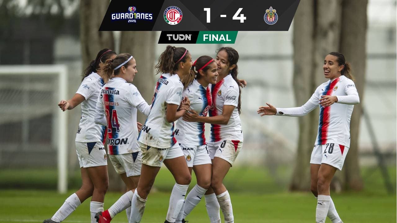 Chivas Femenil golea a las Diablitas Rojas a domicilio