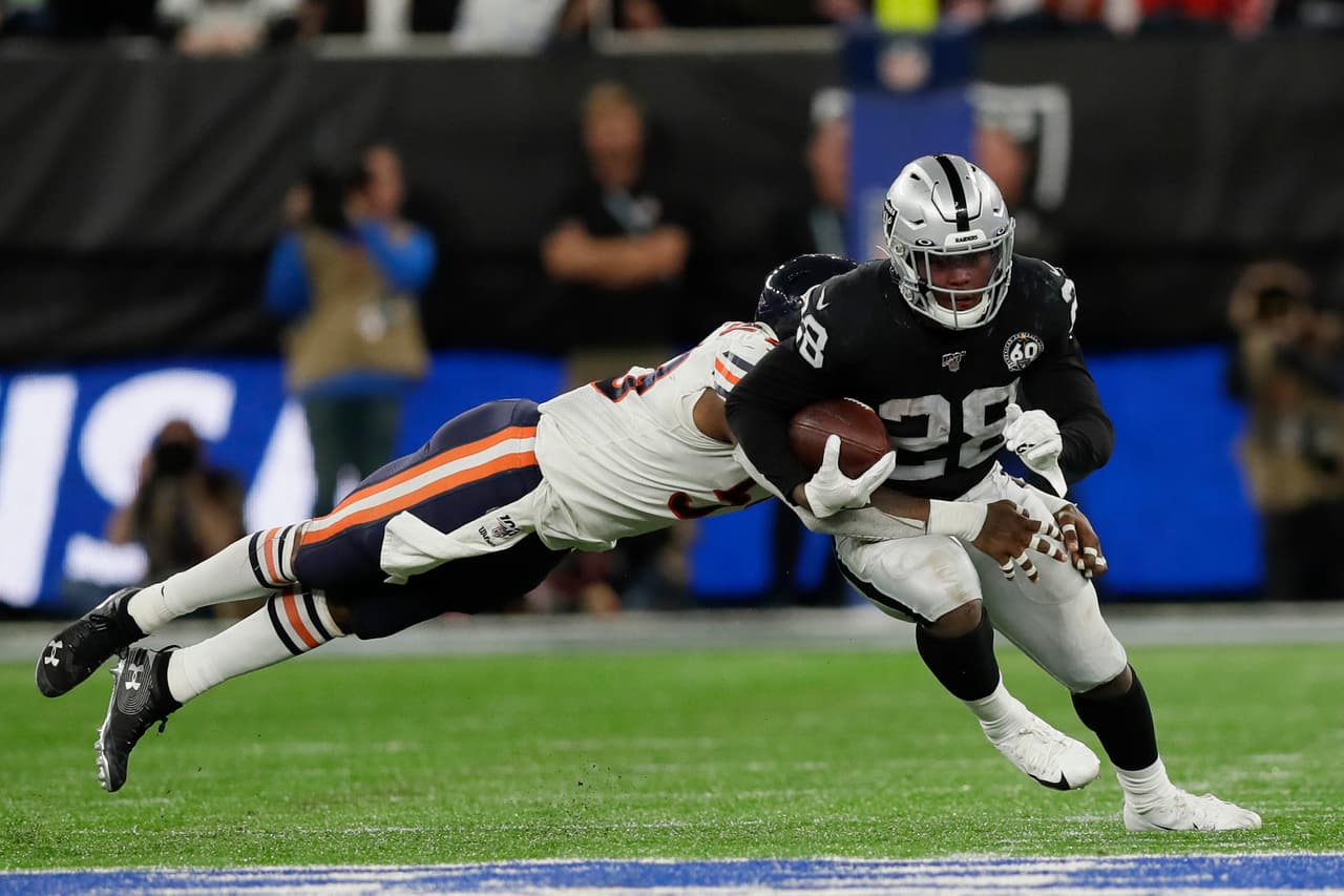 Josh Jacobs (RB) vs Green Bay Packers