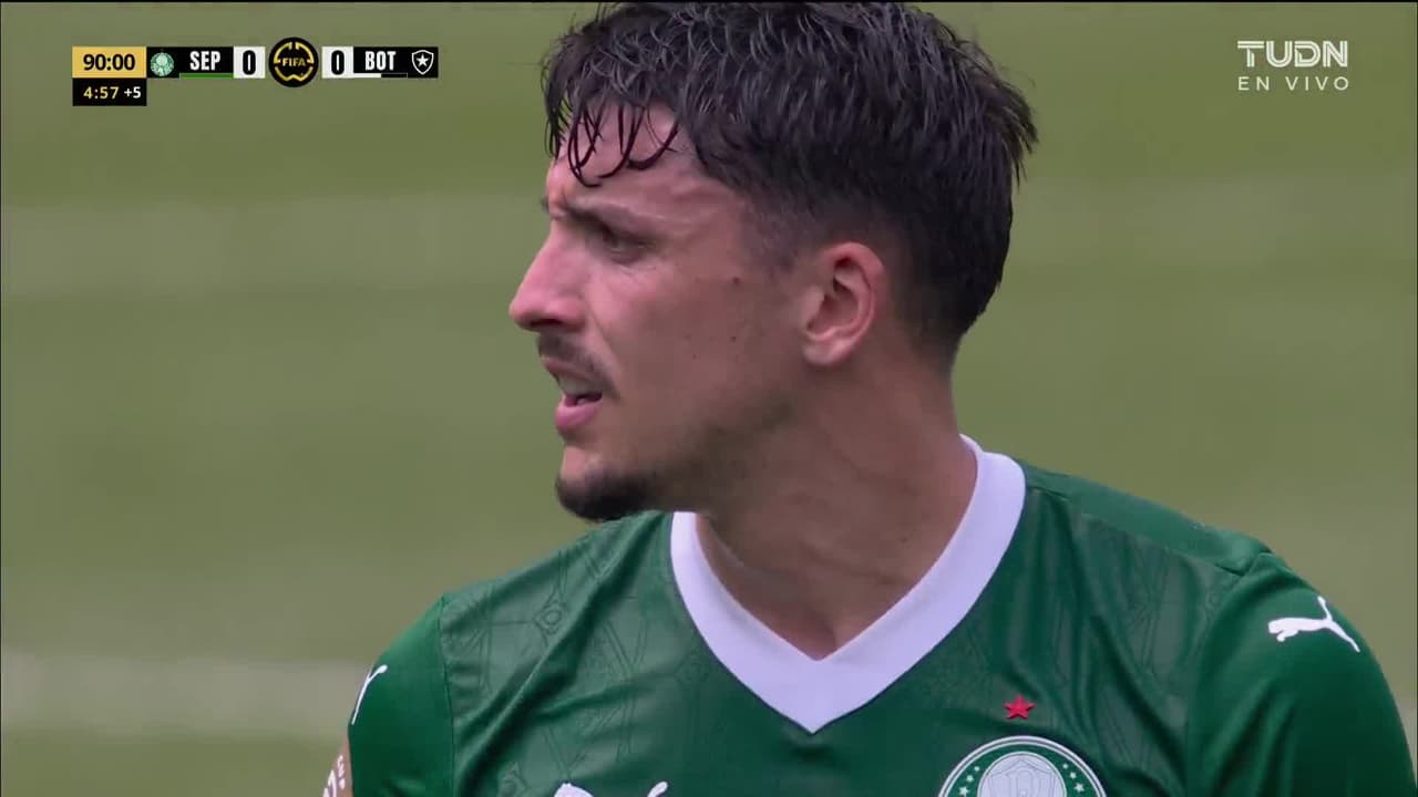 ¡Tenemos tiempos extras! Palmeiras y Botafogo empatan en el tiempo regular