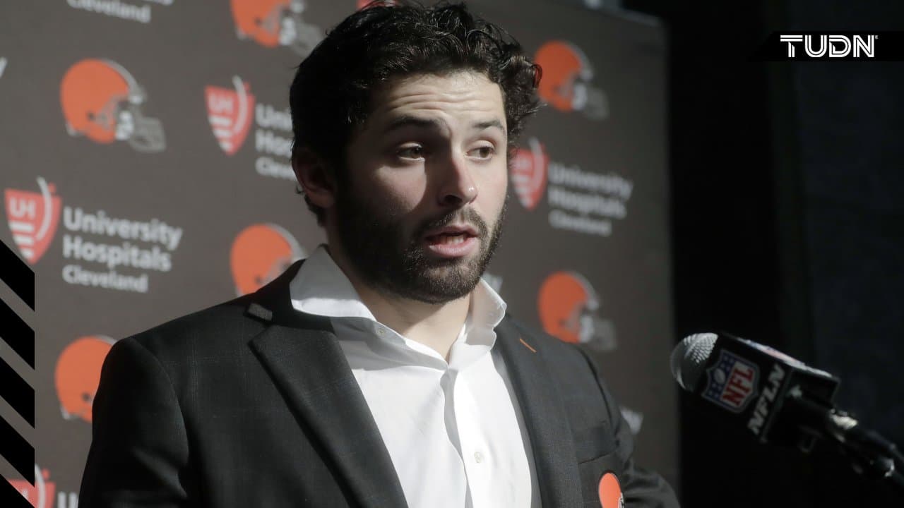 Las cosas no han andado bien en Cleveland y el quarterback de los Browns, Baker Mayfield, es la clara muestra de ello.