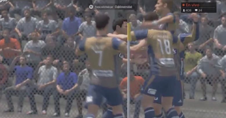 Carlos Gutiérrez le da los tres puntos al Atlético San Luis y continuan sin ver la derrota en eLiga MX.