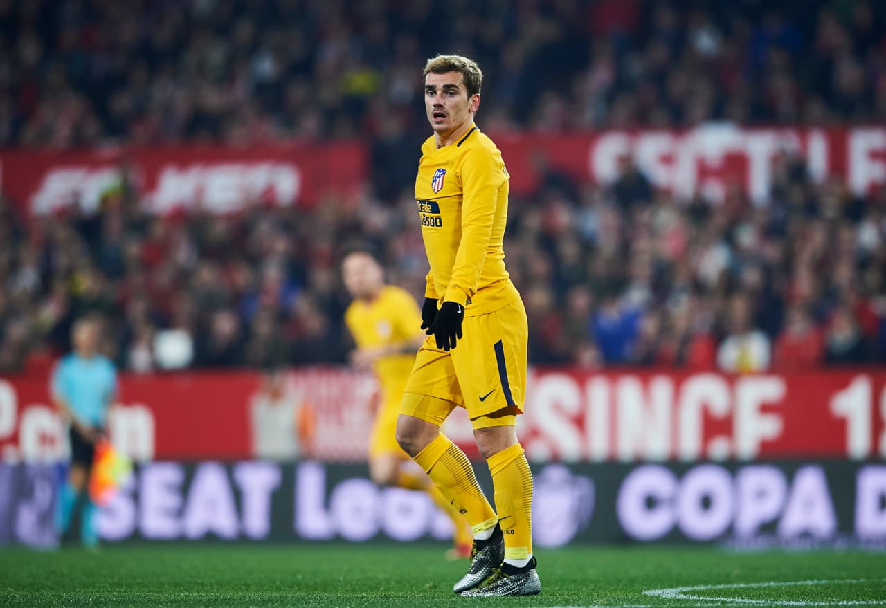 El Atlético de Madrid empató a los 13 minutos con otro gran gol, del francés Antoine Griezmann.