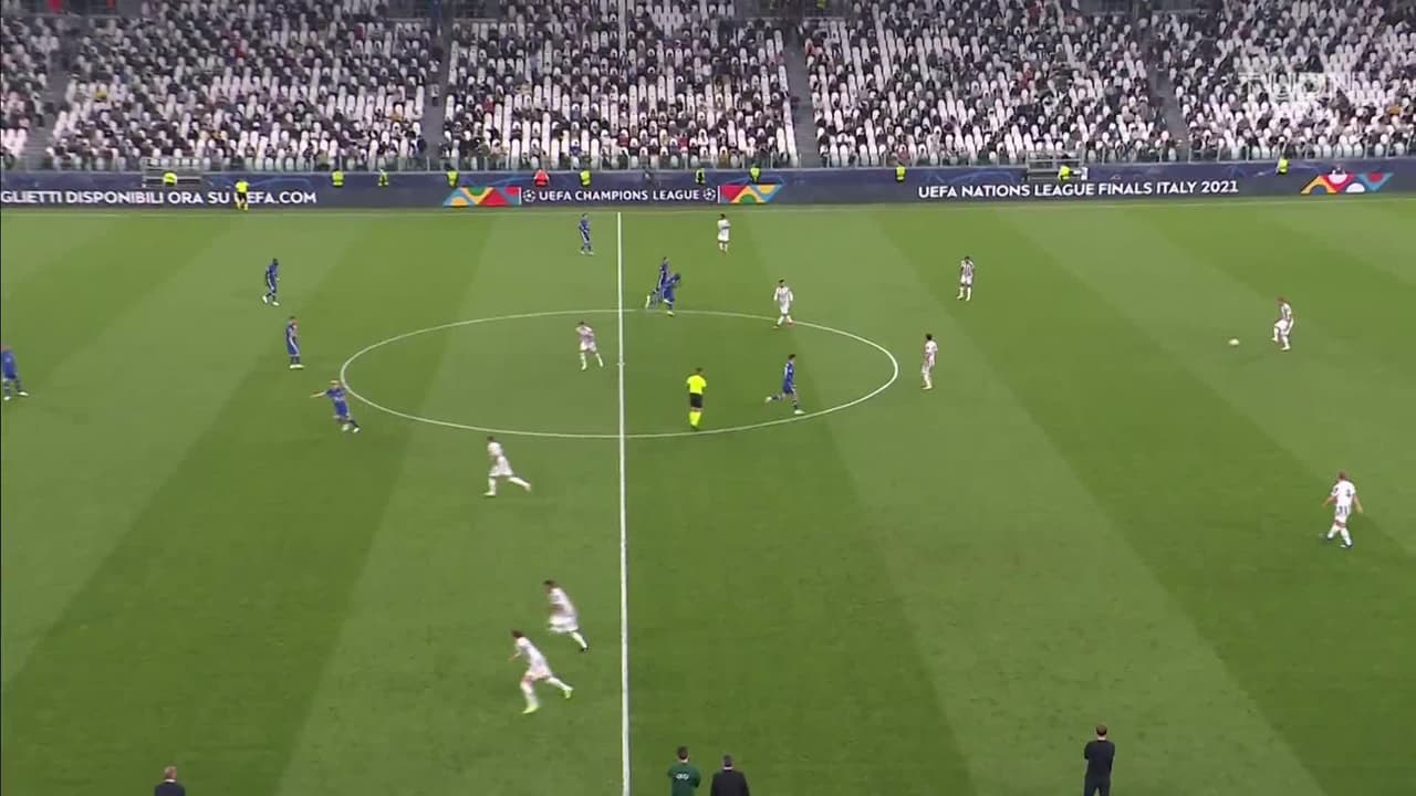 ¡Gol de la Juve! Chiesa pone el 1-0 sobre Chelsea a los 10 segundos