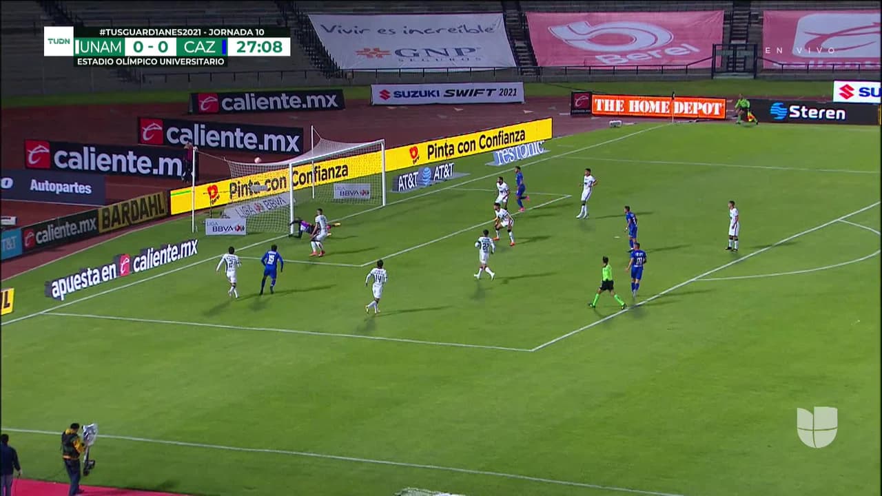 ¡TIRO ATAJADO! disparo por Ignacio Rivero.