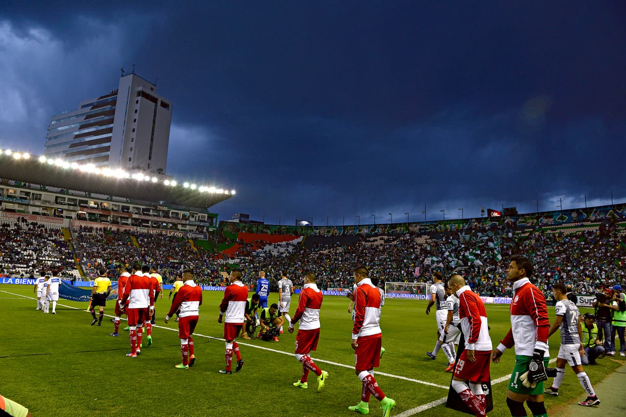 La afición de Leon respondió asistiendo al estadio tras la pausa en el torneo producto de la huelga arbitral.