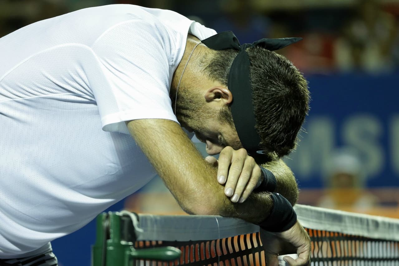 Juan Martín del Potro sobrevive y se alista para enfrentar a Novak Djokovic