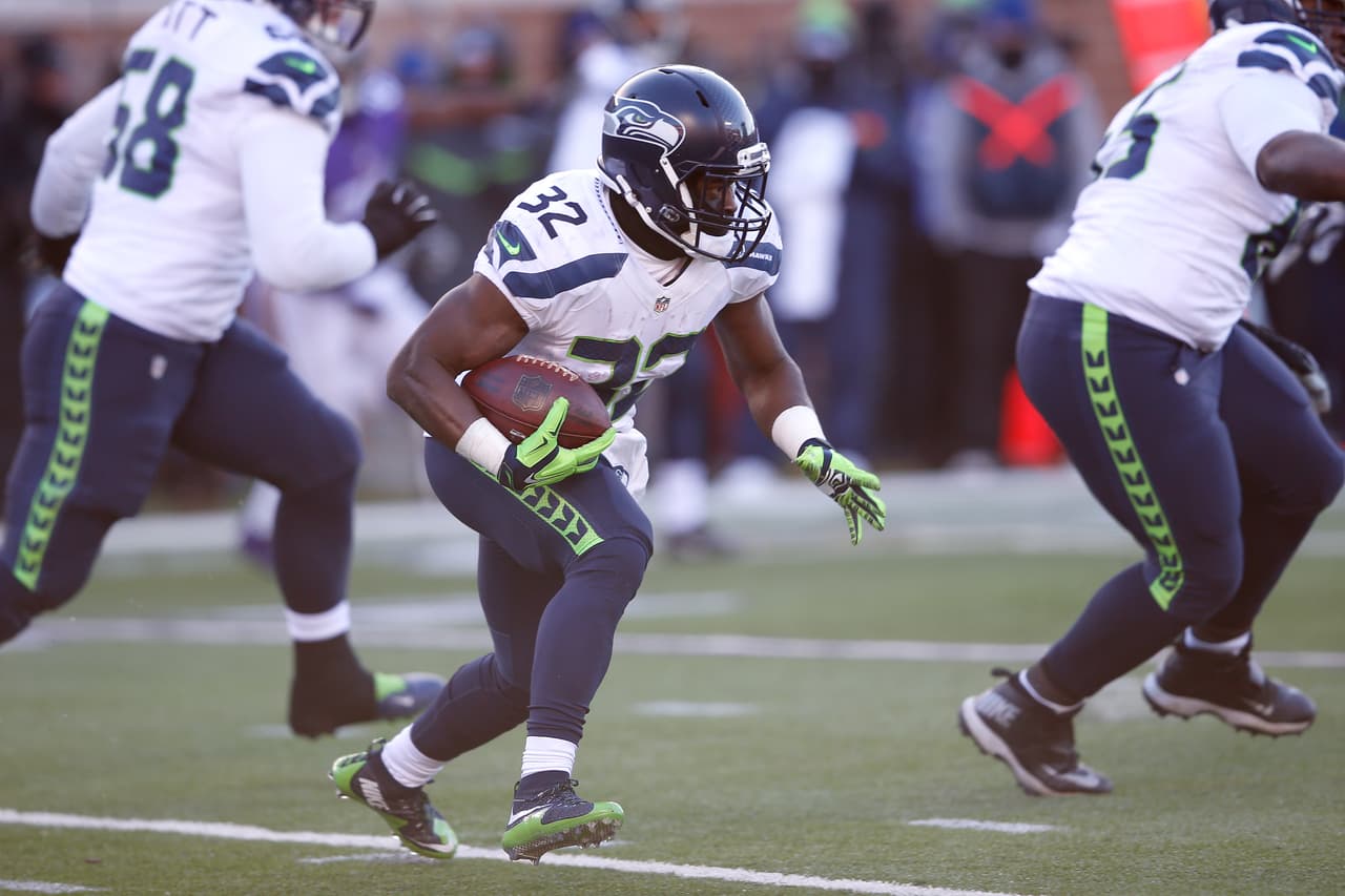Christine Michael volvió a firmar con los Seattle Seahawks para regresar a su backfield