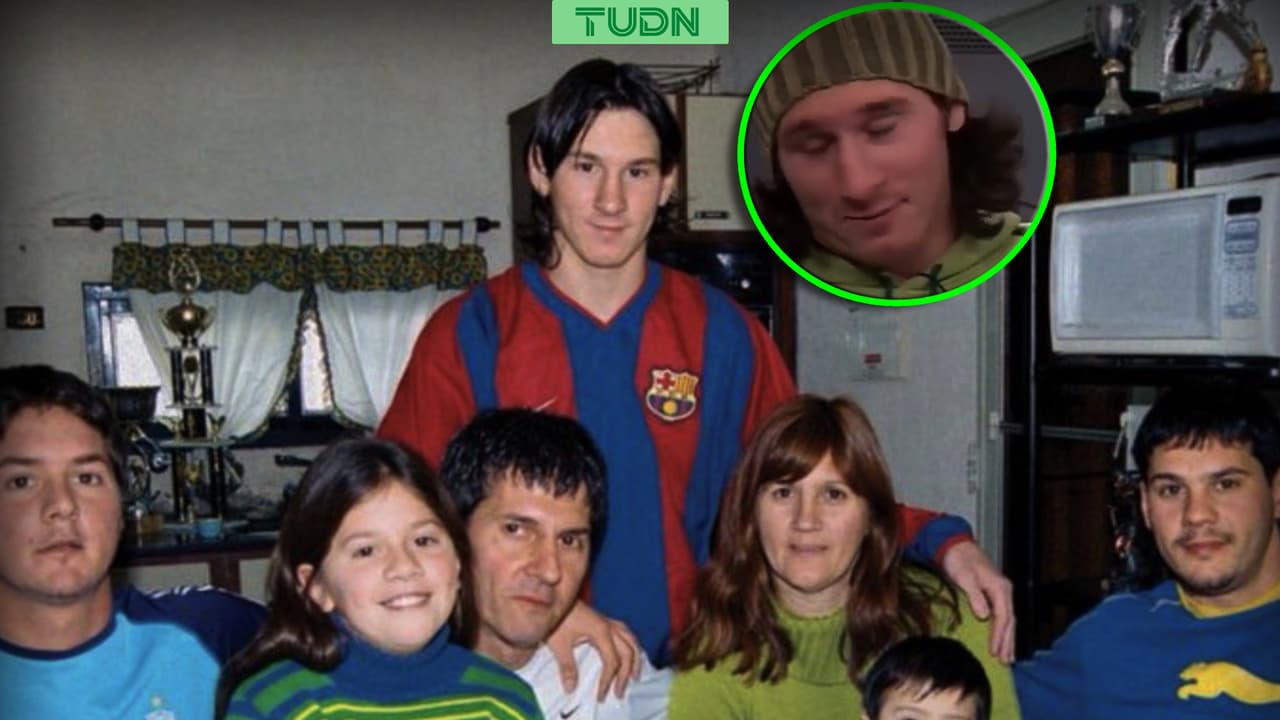 Lionel Messi lloró en su juventud tras lindas palabras de su papá desde Argentina