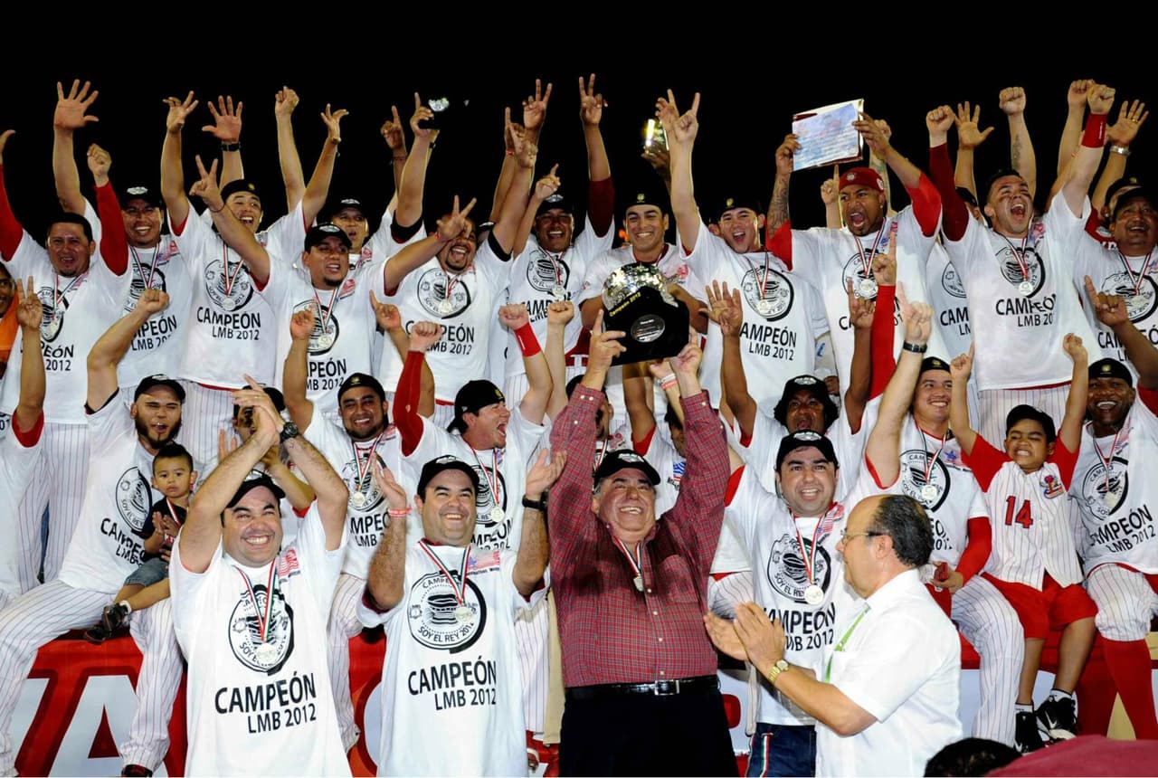 El Rojo del Águila se coronó en la LMB en 2012.