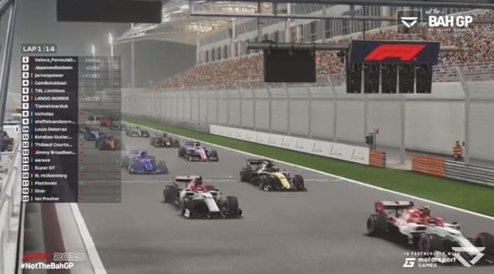 Las carreras virtuales se llevarán a cabo durante cada fecha pospuesta de los Grand Prix. Este fin de semana inició el Grand Prix Virtual de Bahrain. Cada carrera subsecuente y cancelada, será reemplazada por un Grand Prix Virtual.