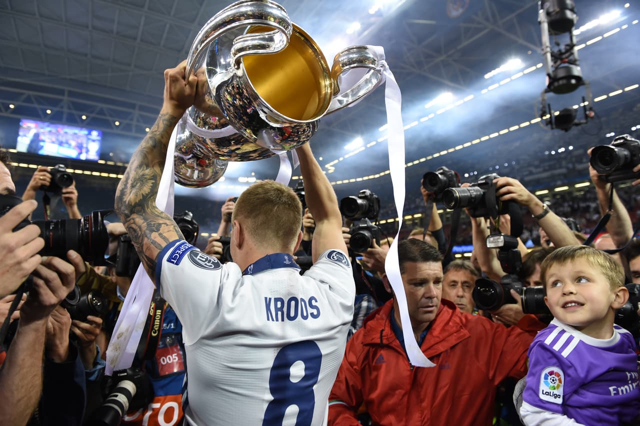 Misma cantidad que aparece en el contrato merengue del alemán Toni Kroos.