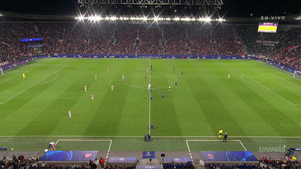 Horario y dónde ver el Slavia Praga vs. Arsenal de la UEFA Champions League