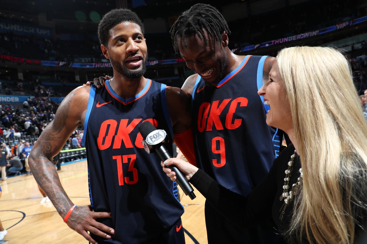 <b>Bucks 112-118 Thunder: </b>Paul George estuvo superlativo en el Chesapeake Energy Arena con 36 puntos, 13 rebotes y tres asistencias para el equipo de Oklahoma. Un triunfo que le permite a los locales mantener su posición en zona de playoffs, sacándole dos victorias de diferencia al octavo del Oeste.
