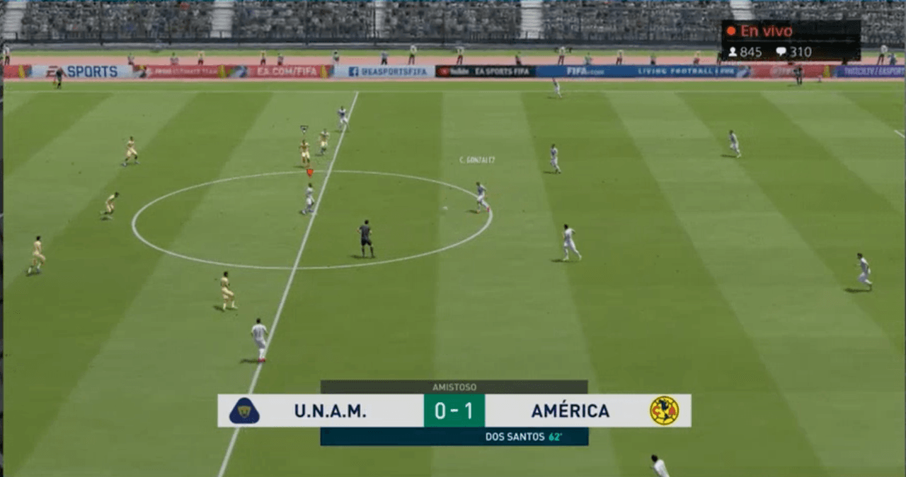 Un medio tiempo sin goles, pero en la parte complementaria cayeron cuatro y tres de esos fueron para el equipo comandado por Santiago Cáseres.