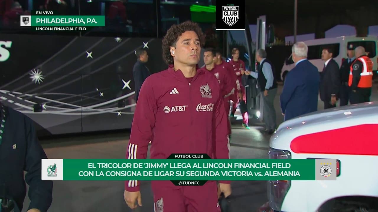 La Selección Mexicana llegó al Lincoln Financial Field