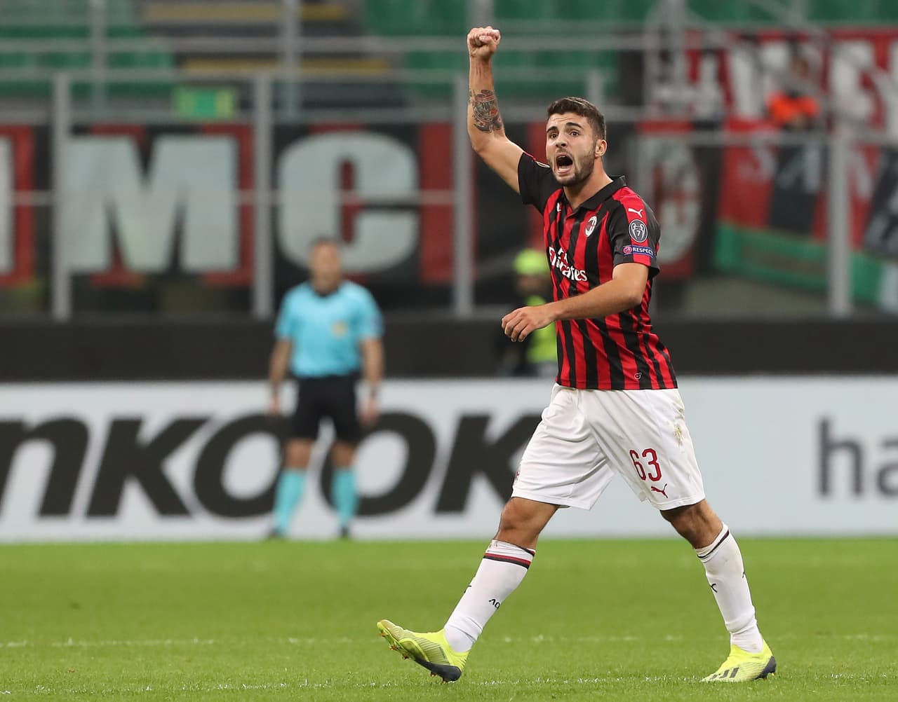 Segundo gol de la temporada del joven italiano en esta temporada y primero en la presente edición de la Europa League.