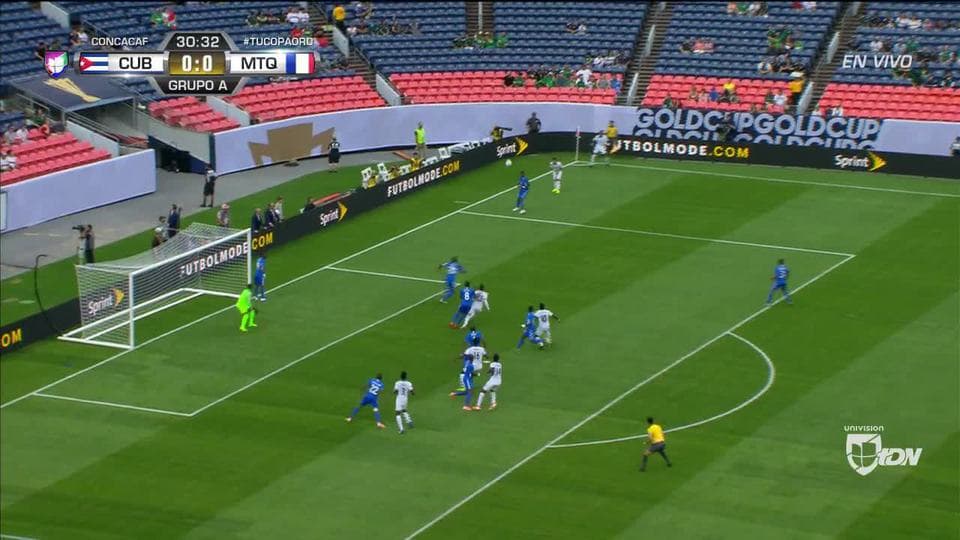 Tiro de esquina para Cuba