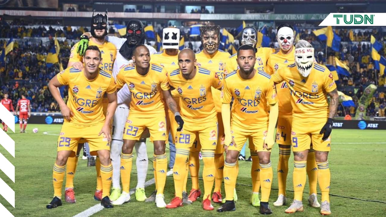 ¡De terror! Tigres celebra Halloween frente a Toluca