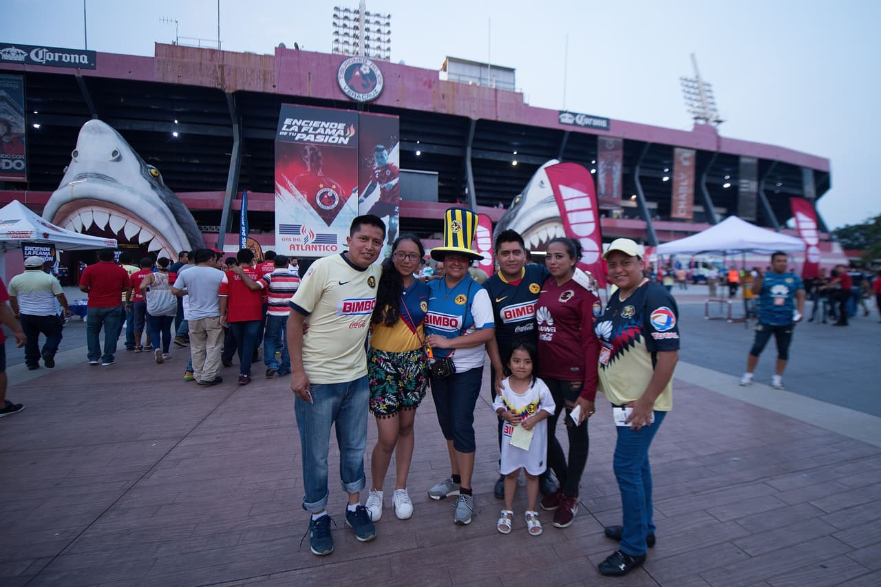 Los fanáticos viven la antesala del duelo entre Veracruz y América por la Jornada 17 del Clausura 2019.