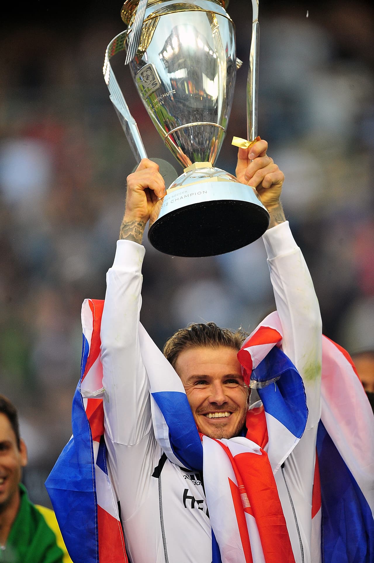 David Beckham y el Galaxy repitieron en 2012. (USA Today Images)