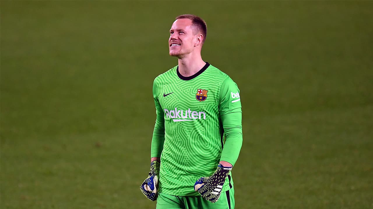 Ter Stegen tras el penal que le detuvo al Sevilla: “Es una lotería”