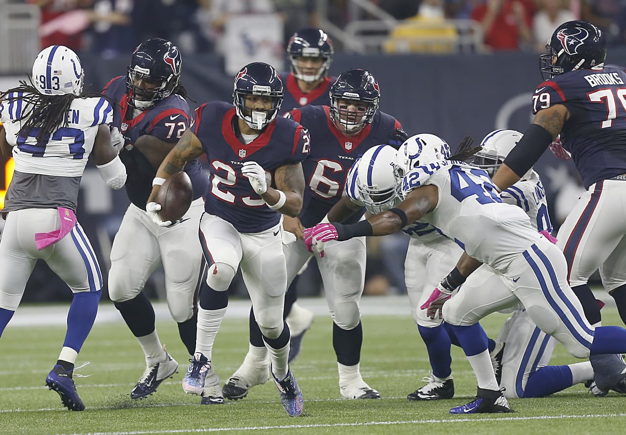 Arian Foster de los Houston Texans es el Jugador Latino de la Semana 5
