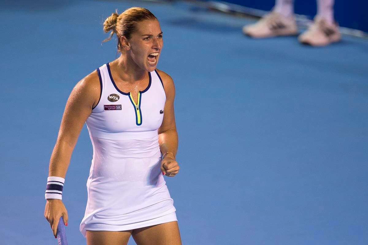 En el noveno, Stephens volvió a quebrar, se puso 6-3 y dos 'match points" con su saque. Parecía todo decidido, sin embargo no supo cerrar y la Cibulkova empató las acciones.