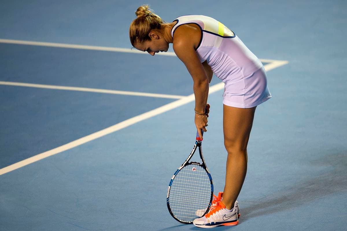 Ambas jugadoras dieron un gran juego que se reflejó en el entusiamo del público.