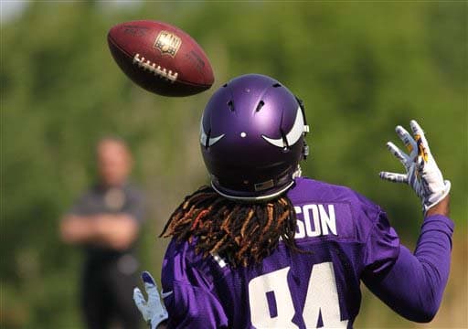 Checa las mejores imágenes de las actividades organizadas de los Minnesota Vikings rumbo a la temporada 2015 de la NFL (AP-NFL).