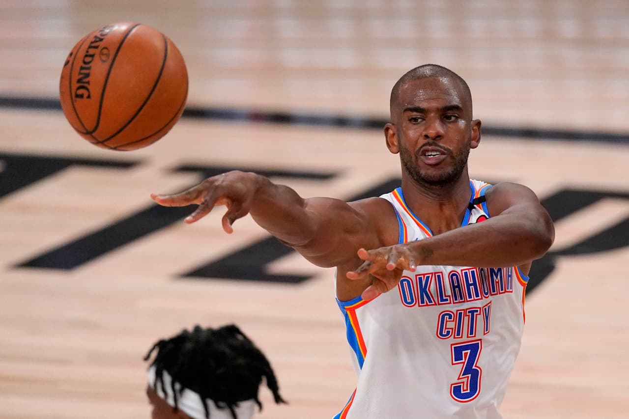 11. Chris Paul subió del lugar 14 al 11.
