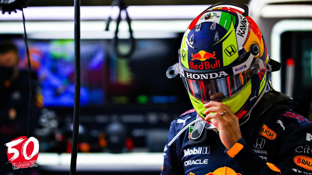 ¡Bendita lluvia! Pese a choque, Pérez podrá correr GP de Bélgica