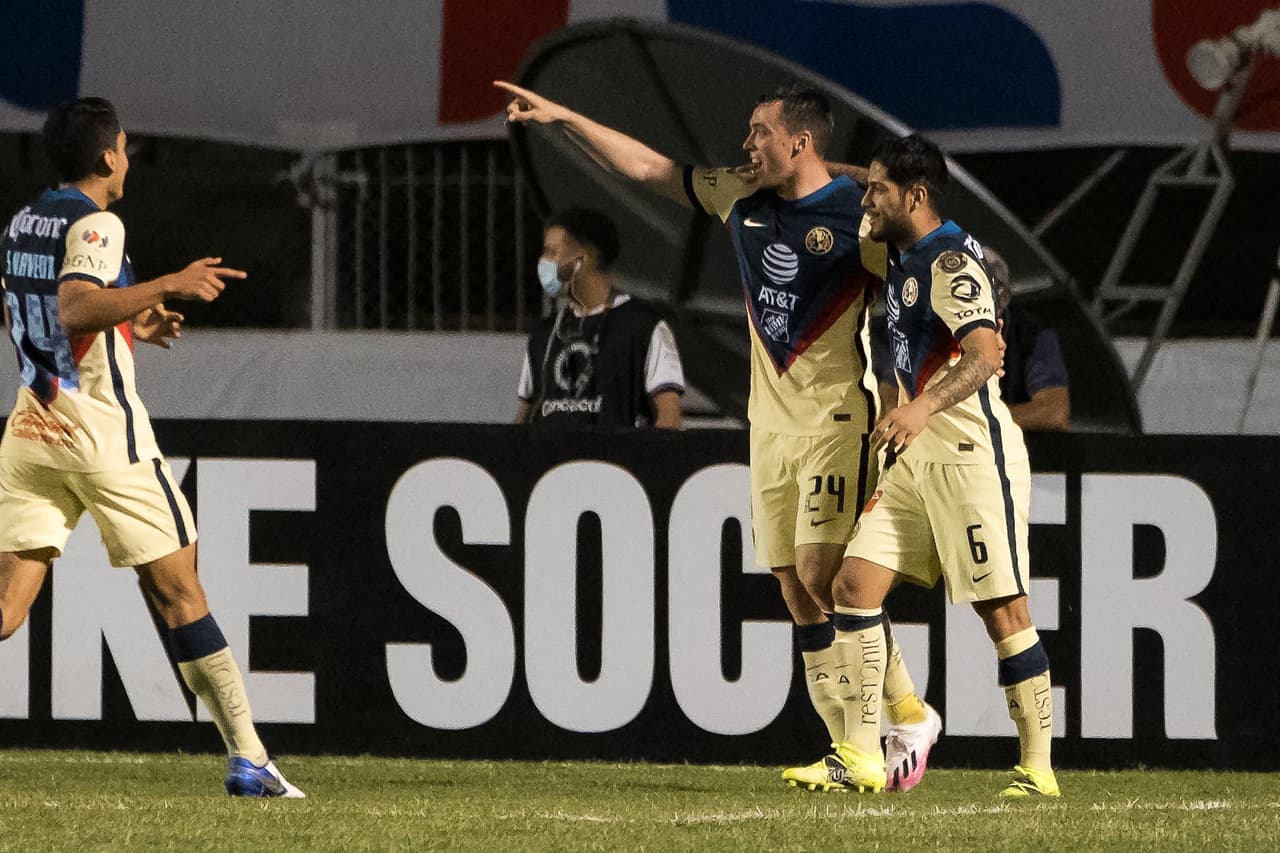 Con anotaciones de Federico Viñas y Sergio Díaz, América logra vencer 1-2 a Olimpia y saborean los cuartos de final de la Concacaf Liga de Campeones.