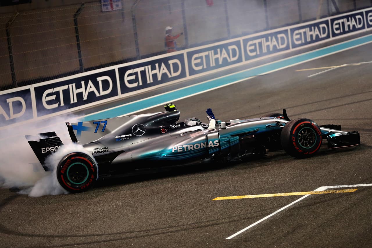 Al final, Bottas fue quien se quedó con el triunfo, luego de lograr la Pole en el día sábado.