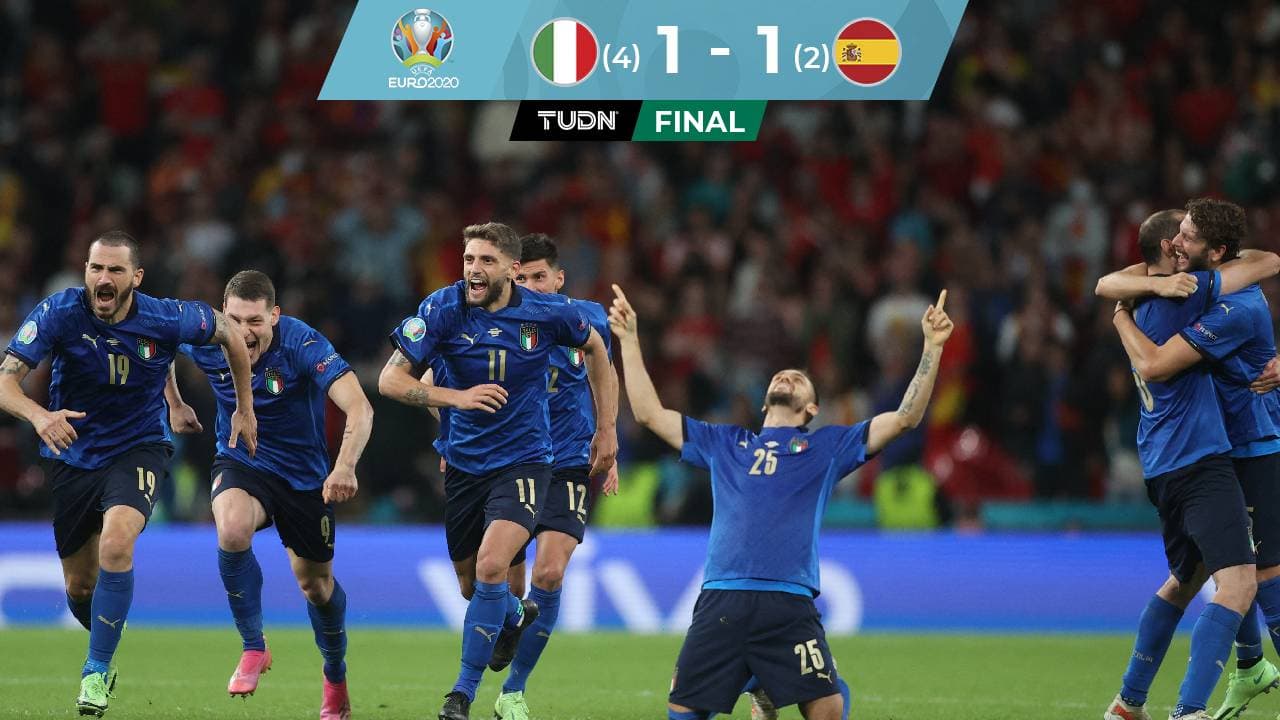 ¡Se celebra con vino y pizza! Italia va a la Final de la Euro 2020