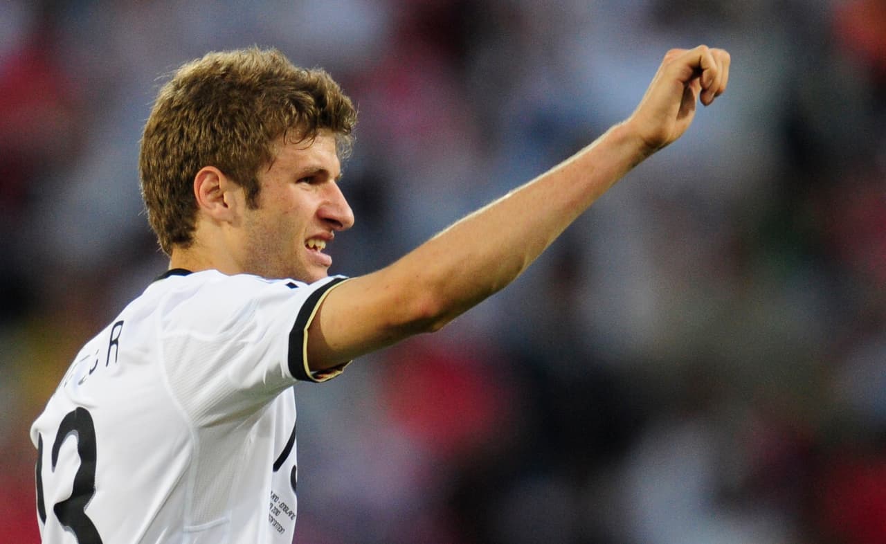 Sudáfrica 2010 - Thomas Müller (Alemania - 5 goles)