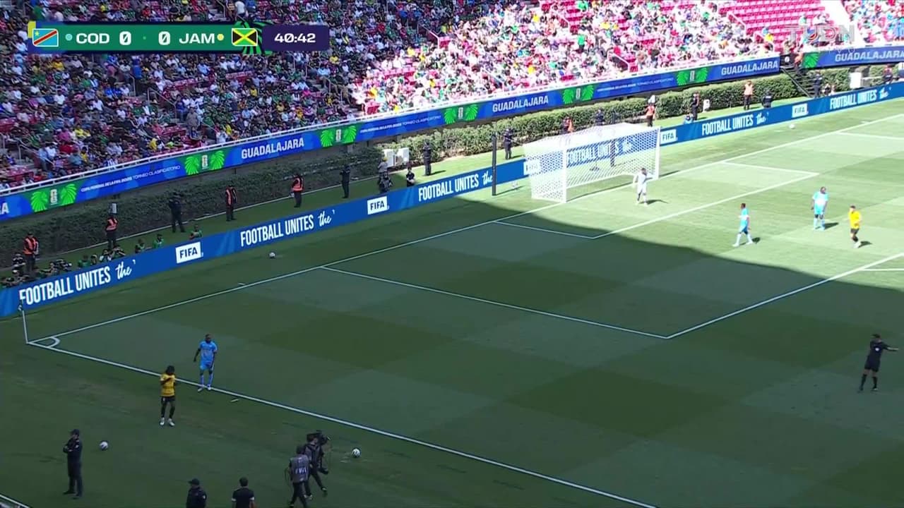 ¡RESPONDE JAMAICA! Error en salida del Congo y los Reggae Boyz se quedan a nada de un GOLAZO