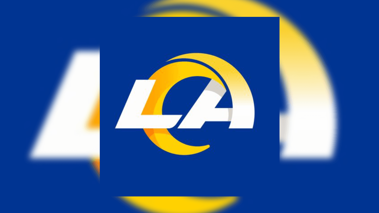 Este es el logo que se había filtrado como el posible diseño a partir de la campaña 2020 en la NFL y los Rams lo confirmaron.