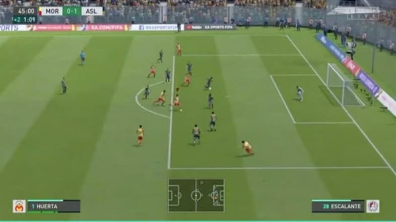 Luis Reyes comanda la goleada del Atlético San Luis sobre el Morelia del portero Luis Malagón.