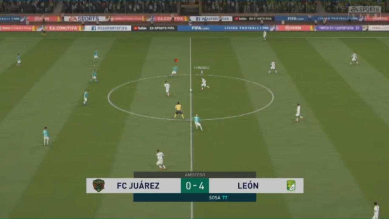 Juárez 0-4 León | eLiga MX | Marco Canales cayó 0-4 ante Nicolás Sosa, quien colecciona goleadas en el futbol virtual.