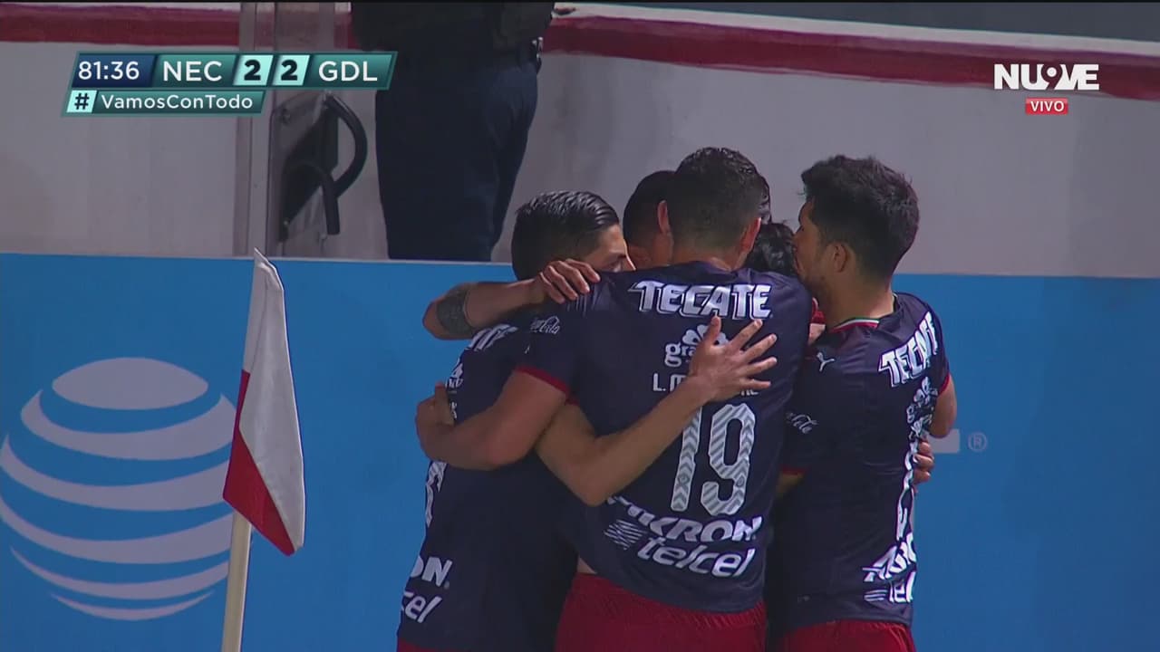 Gol Alan Pulido (Necaxa 2-2 Chivas)