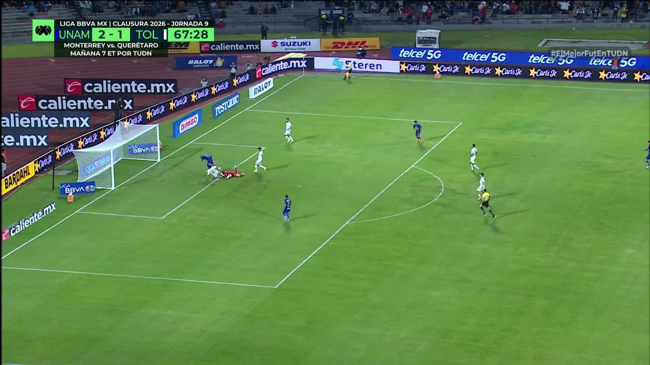 ¡TIRO ATAJADO! disparo por Juninho.