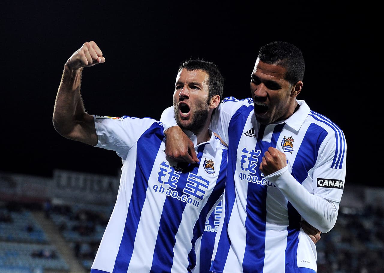 Imanol Agirretxe anotó el empate en San Sebastián