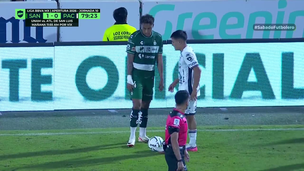 ¡TIRO ATAJADO! disparo por Ezequiel Bullaude.