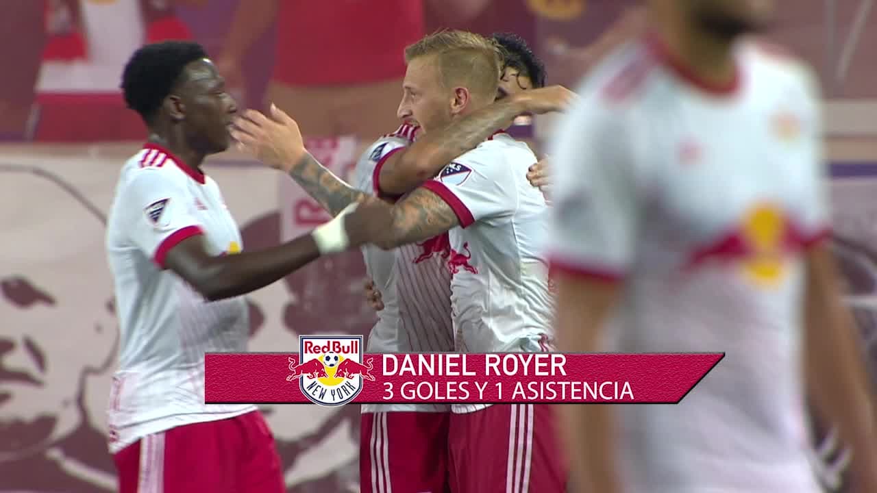Daniel Royer de los NY Red Bulls es elegido como Jugador de la Semana en la Fecha 20