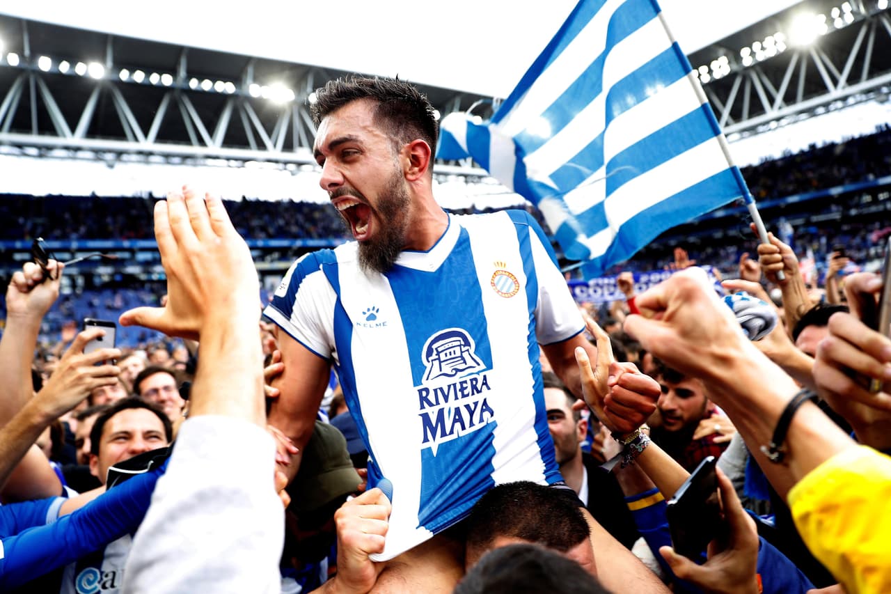La euforia se tomó al Espanyol, vencedor 2-0 contra Real Sociedad, donde fue titular el mexicano Héctor Moreno. Así le arrebató el cupo a Europa League en la última jornada de la Liga de España.