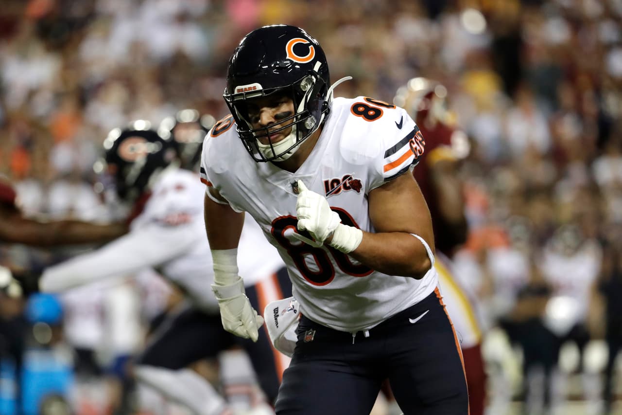Trey Burton (TE) vs New Orleans Saints
