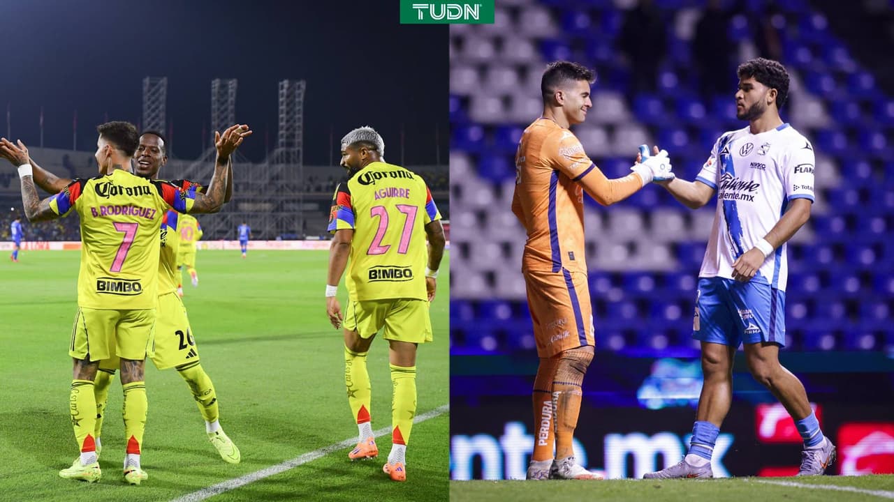 América vs. Puebla en la Liga MX.