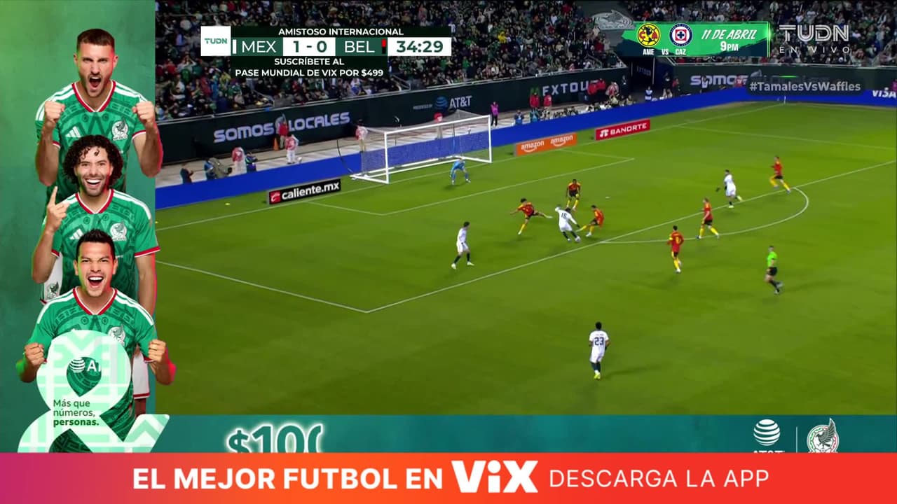 ¿ES MÉXICO O EL BARCELONA DE GUARDIOLA? ¡Jugadón del Tri! Se juntaron Quiñones, Raúl y Brian y por poco firman un GOLAZO